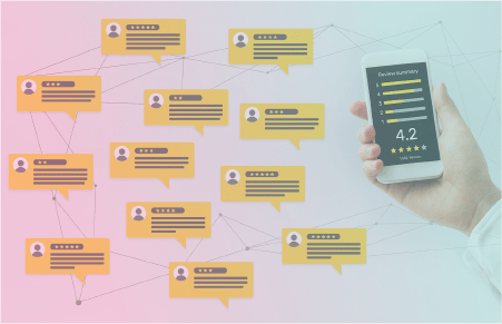 Review posts on an iphone