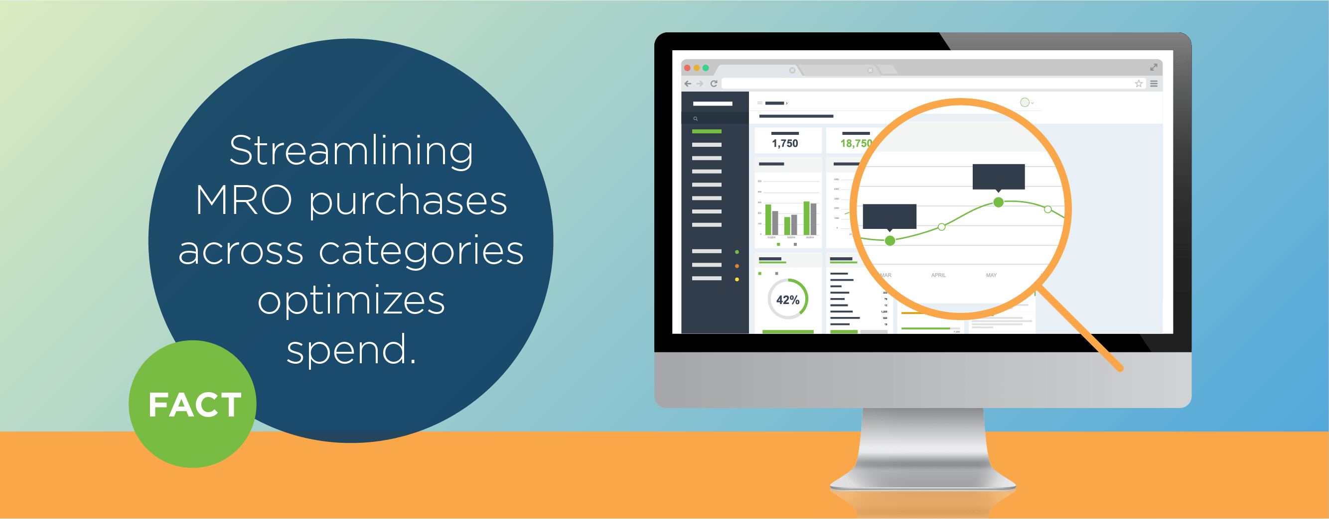 computer showing analytics