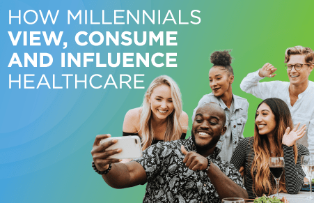 Group of millennials taking a group photo 